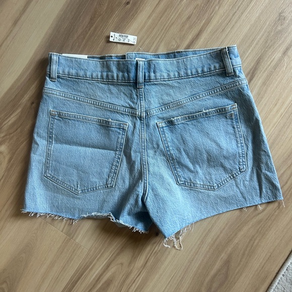 Madewell Light Blue Denim Cutoff Shorts - Picture 2 of 3